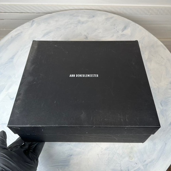 Agnellato Nero Buckle Sandals Ann Demeulemeester BNWT - Picture 9 of 10